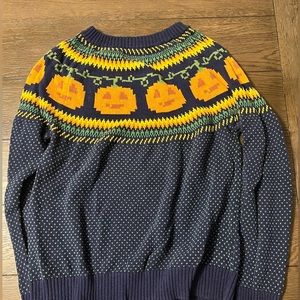 Fair Isle Pumpkin Sweater